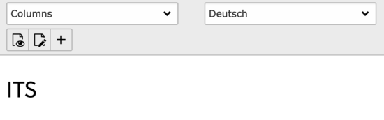 Dropdown languages