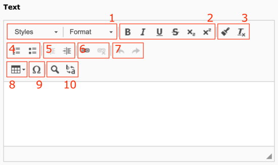 Richt Text Editor