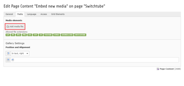 Add Media