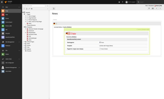 Copy plugin